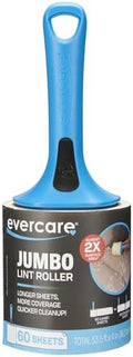 Evercare Jumbo Lint Roller, 60‑Sheet Extra‑Large Adhesive Roller by Evercare