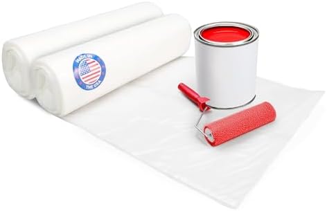 Plastic Sheeting 4 mil, Construction, Drop Cloth by IDLPackaging