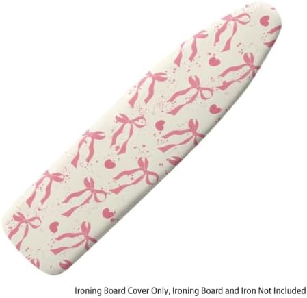 Black Bowknot Thick Padding Ironing Board Covers Soft Durable Stain Resistant - Image 6