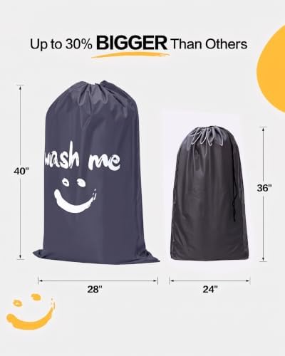 HOMEST 2pack XL Laundry Bag - Image 3