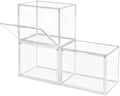 GUDEMAY Clear Stackable Plastic Storage Bins by HaveANiceDay