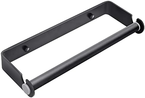 Under Cabinet Paper Towel Holder, Adhesive or Drill Mount Paper Towel Holder by PEDORUBY