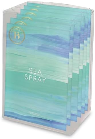 Brooklyn Fragrance Co. Water Color Sachet Bags – Sea Spray Scented Pouches – by ExpressiveScent