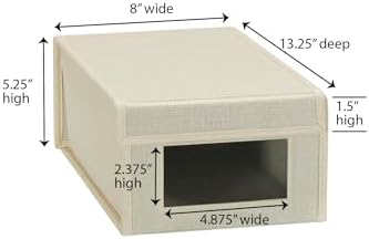 Household Essentials Small Drop Front Shoe Box - Image 2