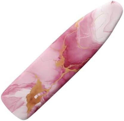 Pink Marble Ironing Board Cover Extra Iron Board Cover Protector Novelty Gifts by KUIFORTI