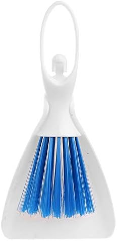 SEIS 3 Pack Hamster Dustpan and Broom Set Mini Guinea Pig White Dancer Design - Image 2