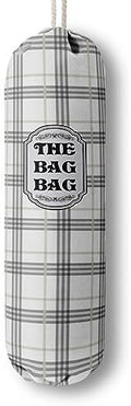 Classic Buffalo Check Plaid Grocery Bags Holder Organizer by HiLus