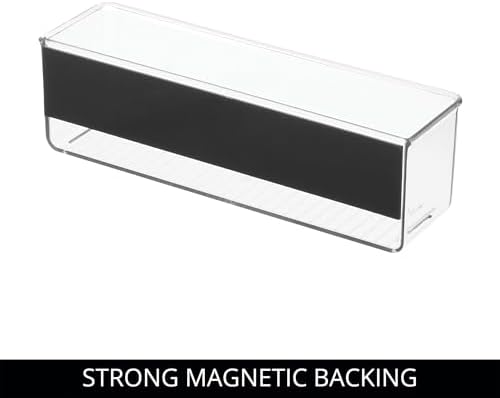 iDesign Magnetic Clear Plastic Organizer Bins - Image 4