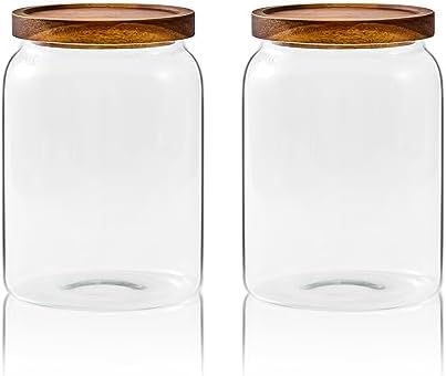 Sweejar Glass Jars for Laundry Room Organization, 90 ounce Laundry Pods by Sweejarco1949