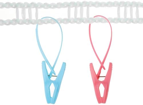 uxcell Windproof Clothesline, 8M 26ft Plastic Non-Slip Clothes Drying Rope - Image 5