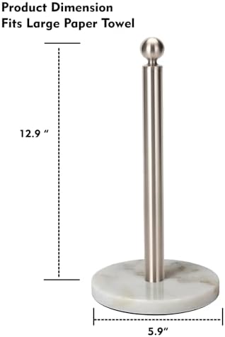 Paper Towel Holder Countertop, Standing Paper Towel Roll Holder - Image 5