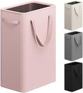 Optish 75L Pink Slim Laundry Hamper, Large Laundry Basket by Optish