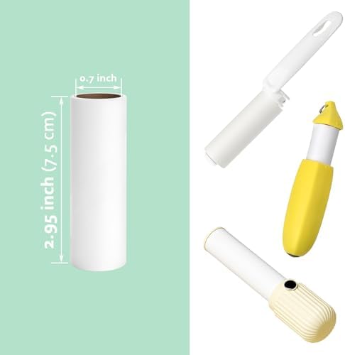 2.95 inch Lint Roller Refill for MINGRACE Mini Lint Roller Travel Size Lint - Image 2
