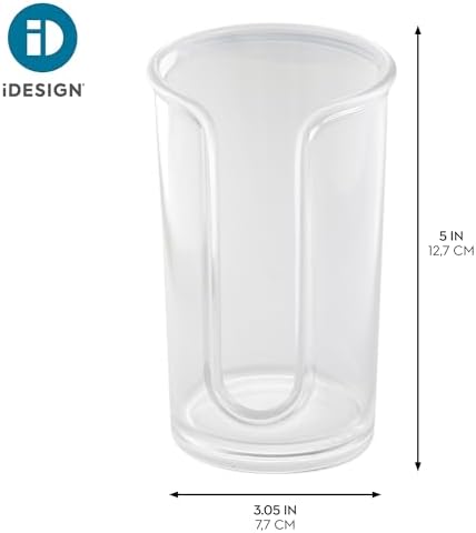 iDesign Round Cosmetic Cotton Pad Holder - Image 2