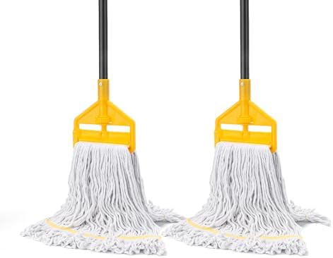 KeFanta 2 Pack Commercial Mop Heavy Duty Industrial Mops by KeFanta