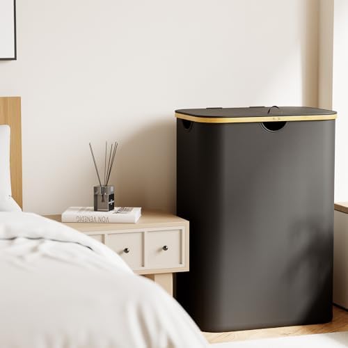 SpaceAid Double Laundry Hamper 2 Section - Image 6