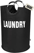 DOKEHOM 160L XX-Large Laundry Basket Bag, Collapsible Tall Hamper by DOKEHOM