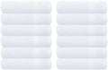 GLAMBURG Ultra Soft 12-Piece Washcloths Set 13x13-100% Ringspun Cotton by GLAMBURG