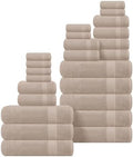 GLAMBURG Ultra Soft 24-Piece Towel Set by GLAMBURG