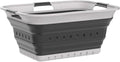 SAMMART 42L Collapsible Plastic Laundry Basket by SAMMART