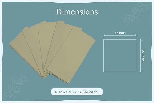 Sage Green Flour Sack Tea Towels - Image 4