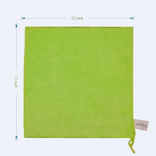 Premium 400 GSM Microfiber Cleaning Cloths, Ultra Absorbent Lint Free Towels - Image 2