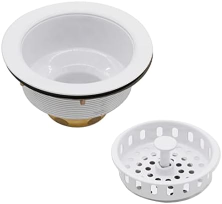 Westbrass A214-50 3-1/2" Post Style Large Kitchen Sink Basket Strainer - Image 3