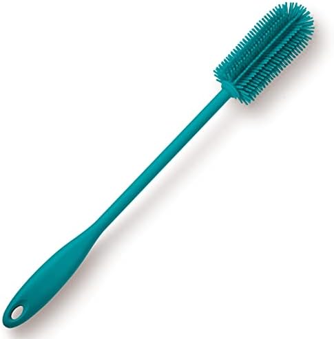Silicone Bottle Brush, Long Handle Bottle Cleaner Brush - Image 2