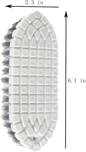 2 Pcs Without Dead Corner Multi Purpose Heavy Duty Scrub Brush, Heavy Duty Hand - Image 2
