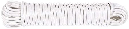 Rope & Cord Plastic Coated Clothesline – Weatherproof Synthetic Fiber by RopeCord