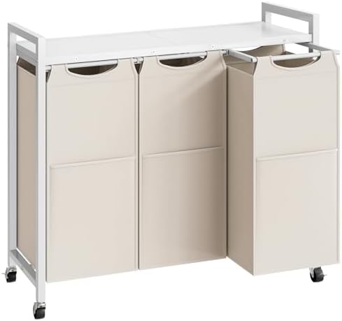 HOOBRO Laundry Sorter 3 Section, Laundry Hamper by HOOBRO