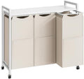 HOOBRO Laundry Sorter 3 Section, Laundry Hamper by HOOBRO