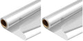 PerkHomy Folio Clear Cellophane Wrap Roll 32" x 50' Folded 3 Mil Thick by PerkHomy
