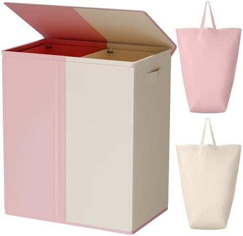 WOWLIVE Double Laundry Hamper by WOWLIVE