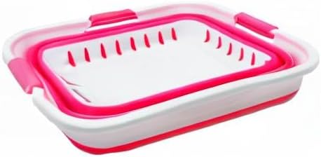 SAMMART 30L Collapsible 3 Handled Plastic Laundry Basket - Image 9