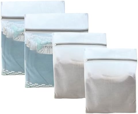 4 Pcs Mesh Laundry Bags for Delicates by Unknown
