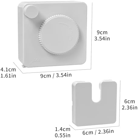 JOOM Retractable Clothesline Indoor, 13.7 FT Wall Mounted Single Line - Image 2