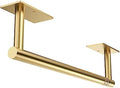 Gold Paper Towel Holder Under Cabinet Self Adhesive or Wall Mount by WZKALY