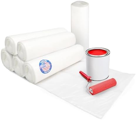 Plastic Sheeting 4 mil, Construction, Drop Cloth by IDLPackaging