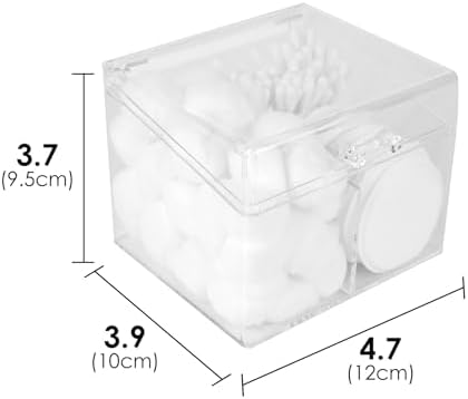 Adorila 2-Compartment Cotton Swab Holder - Image 5