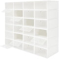 24 Pack Shoe Boxes, Shoe Storage Organizer Containers by Unknown