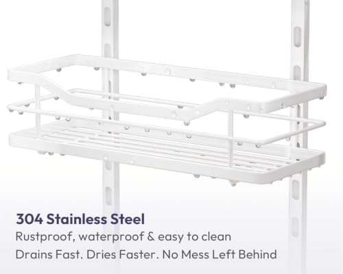 SWTYMIKI Over the Door Shower Caddy - Image 4