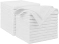 AIDEA White Microfiber Cleaning Cloth 20PK, Cleaning Rags, 11.5"x 11.5" by AIDEAHOME