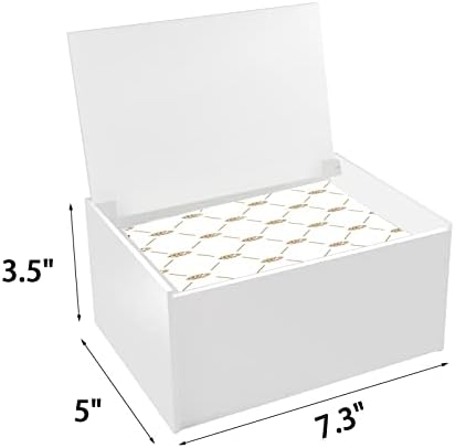 Acrylic Dryer Laundry Sheet Holder Dispenser Container Box - Image 3