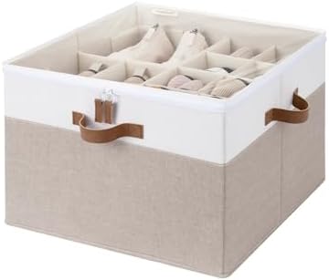 StorageWorks 16-Pair Fabric Shoe Storage Box by StorageWorks