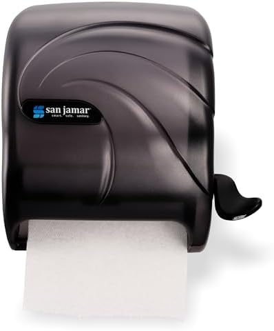 San Jamar Element Paper Towel Dispenser, Manual Lever Roll Storage Solution by SanJamar