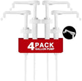 4Pcs 38-400 Leak Proof Gallon Jug Syrup Pump Dispenser by DupakSYS