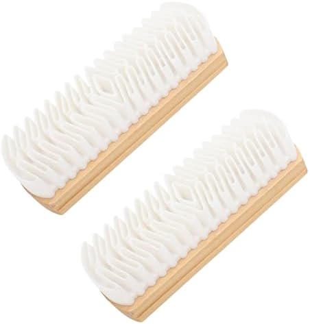 2Pcs Suede Brush for Shoes, Rubber Shoe Brush Cleaner by Unknown