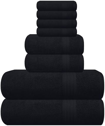 GLAMBURG Ultra Soft 8-Piece Towel Set by GLAMBURG