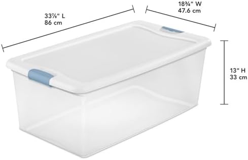 Sterilite Latching Box with Lids - Image 2